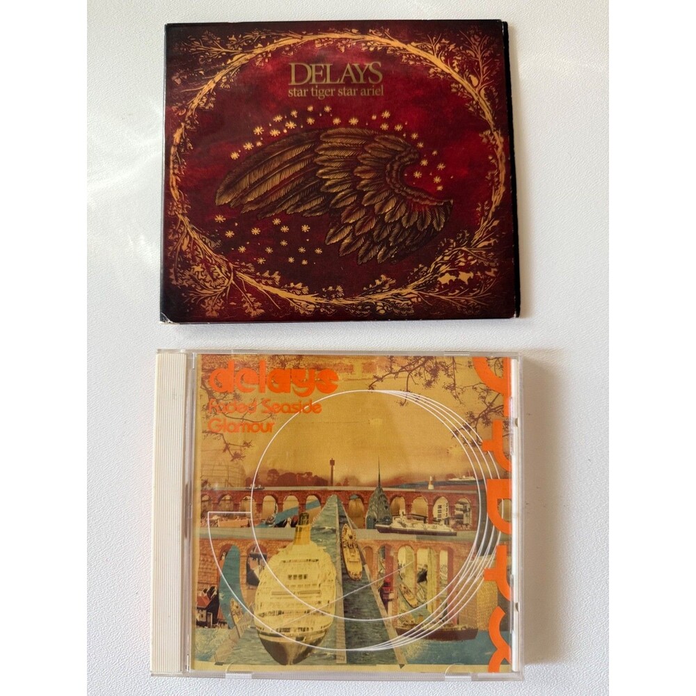 Delays Star Tiger Star Ariel Faded Seaside Glamour CD Lot Play Tested